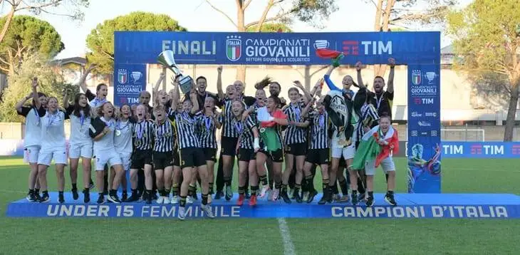 La nicese Ginevra Bavosio campione d’Italia under 15 con la Juventus Femminile