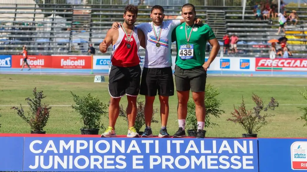 Filippo Iacocca di bronzo ai Campionati Italiani Promesse