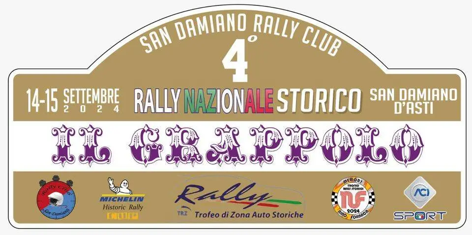 Prosegue la marcia di avvicinamento al 4° Rally “Il Grappolo Storico”: giovedì al via le iscrizioni